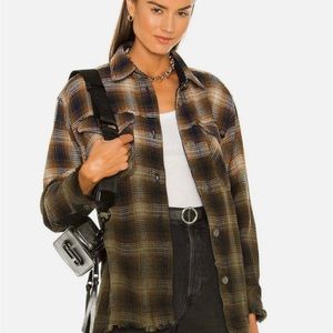 We the free, free people Anneli Shirt Jacket. Size small, but oversized fit.